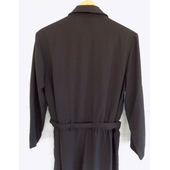 MODERN CITIZEN Mariska Wrap Front Jumpsuit Black-L - Picture 6 of 8